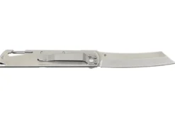 Couteau pliant LUG Higo LUSP3SHBD manche en acier et G10 désert et noir 11cm