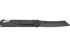 Couteau pliant LUG Higo Titanium LUSP3THRB manche en acier et G10 noir et rouge 11cm