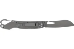 Couteau pliant LUG SP2SBB noir et bleu manche en G10 et acier 11,6cm avec mousqueton