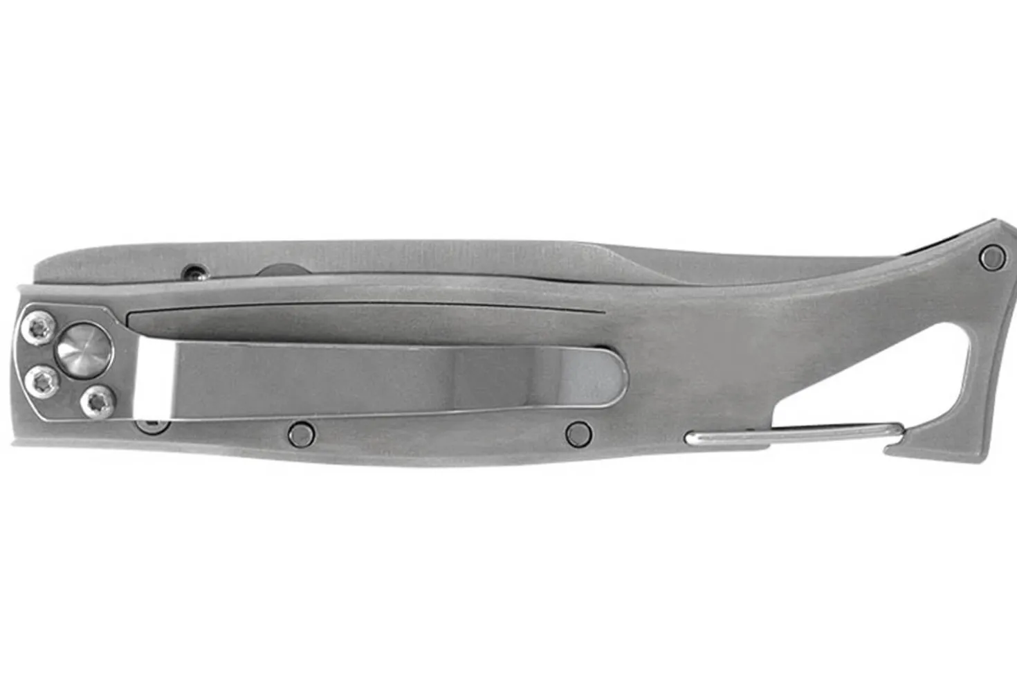 Couteau pliant LUG SP1SOB noir et orange manche en G10 et acier 11cm avec clip