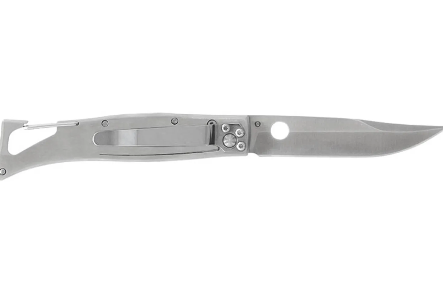 Couteau pliant LUG SP1SOB noir et orange manche en G10 et acier 11cm avec clip