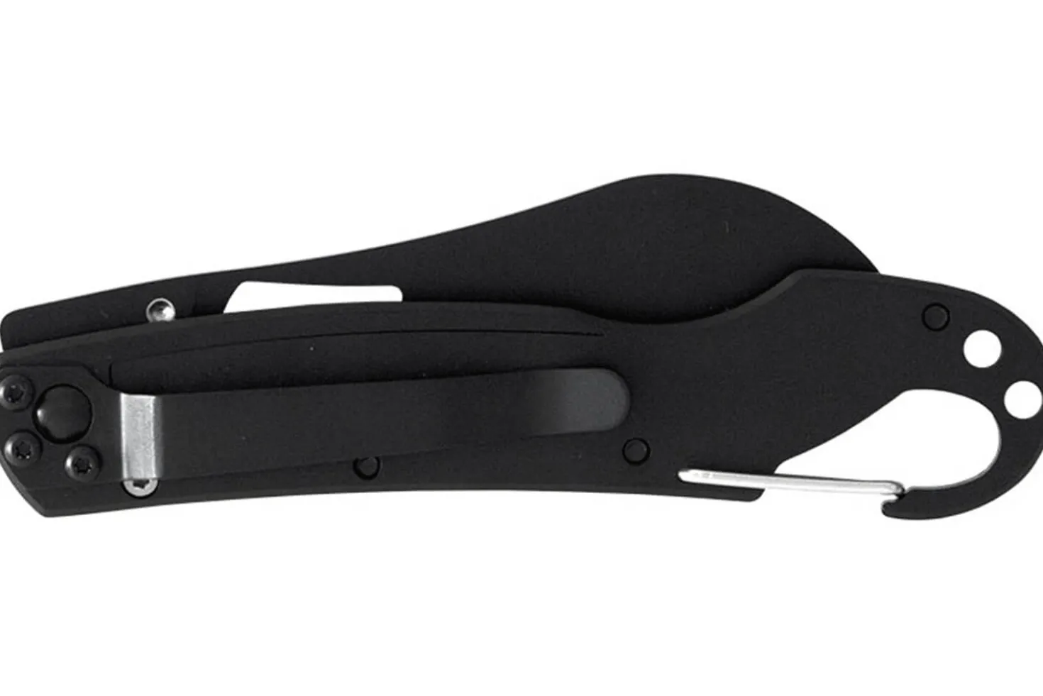 Couteau pliant LUG SP2TBB noir et bleu manche en G10 et acier 11,6cm avec mousqueton