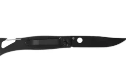 Couteau pliant LUG SP1TD désert manche en G10 et acier 11cm avec mousqueton