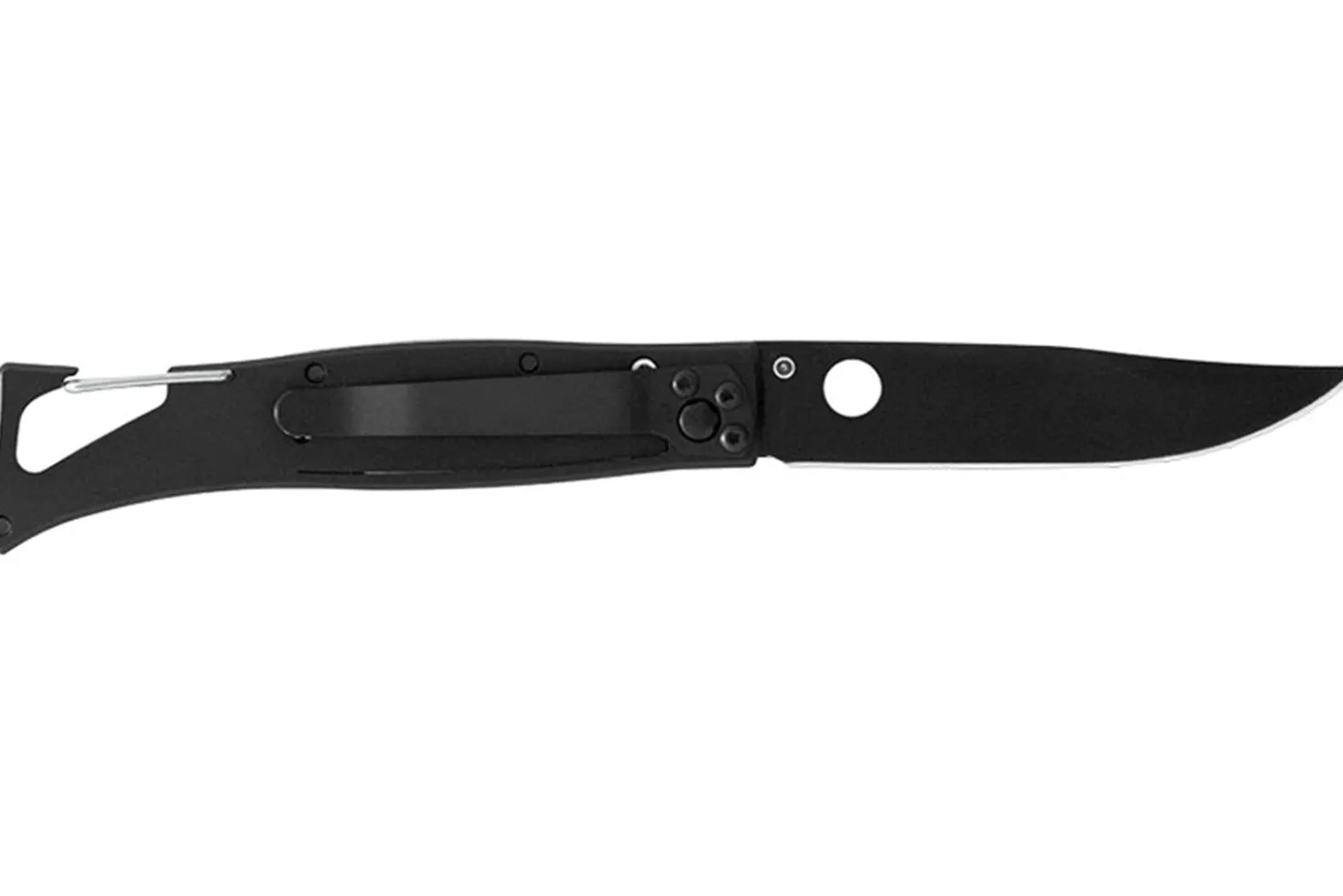 Couteau pliant Lug SP1TJN manche en G10 noir et jaune 11cm avec clip