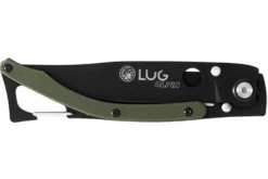 Couteau pliant Lug SP1TK noir mat kaki black titanium 11cm avec clip