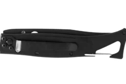 Couteau pliant Lug SP1TRB noir mat et rouge black titanium 11cm avec clip