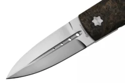 Couteau pliant Maserin DAGA 372.G manche en fibre de carbone et titanium doré 9,5cm