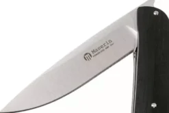 Couteau pliant Maserin Mini Gourmet 381.EB manche en bois d'ébène 10cm avec étui