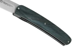 Couteau pliant Maserin Mini Gourmet 381-FB manche hêtre bleu 10cm