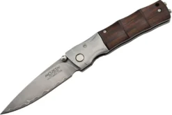 Couteau pliant MCUSTA Bamboo MC.145 manche bois de fer 10cm