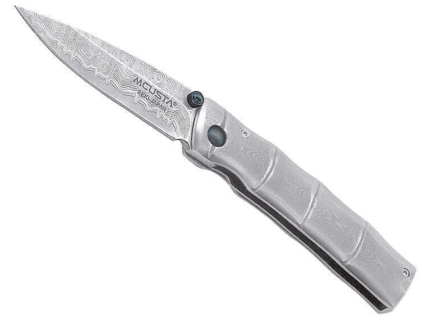 Couteau pliant MCUSTA Take MC-33D acier damas 66 couches 9.5cm