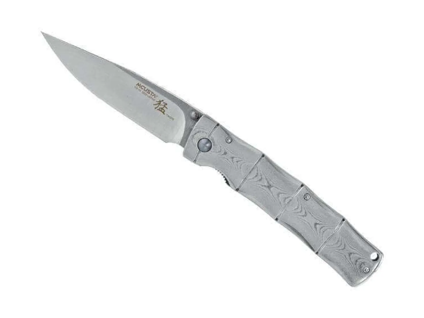 Couteau pliant MCUSTA Takeri MC.202G manche damas 66 couches 11,5cm