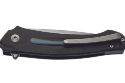 Couteau pliant MKM Arvenis By FOX Knives MK.FX01MGGY manche en G10 noir/Alu gris 12cm+ étui