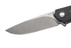 Couteau pliant MKM Arvenis By FOX Knives MK.FX01MGGY manche en G10 noir/Alu gris 12cm+ étui