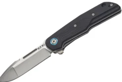 Couteau pliant MKM Clap By LionSteel MK.LS01GBK manche en G10 noir 11cm + étui