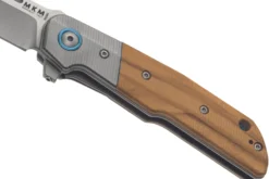 Couteau pliant MKM Clap By LionSteel MK.LS01OT manche Olivier/Titanium 11cm + étui