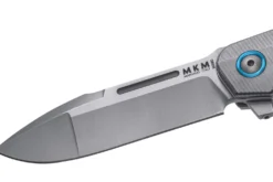 Couteau pliant MKM Clap By LionSteel MK.LS01CT manche en fibre de carbone/titanium 11cm + étui