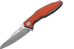 Couteau pliant MKM Raut By Viper MK.VP01GBOR manche titanium et G10 orange 12cm + étui
