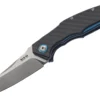 Couteau pliant MKM Raut By Viper MK.VP01CF manche en titanium 12cm front flipper + étui