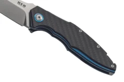 Couteau pliant MKM Raut By Viper MK.VP01CF manche en titanium 12cm front flipper + étui
