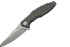 Couteau pliant MKM Raut By Viper MK.VP01GBGR manche en titanium/G10 vert 12cm + étui