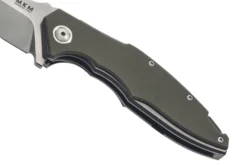 Couteau pliant MKM Raut By Viper MK.VP01GBGR manche en titanium/G10 vert 12cm + étui