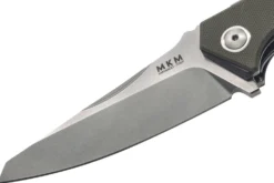 Couteau pliant MKM Raut By Viper MK.VP01GBGR manche en titanium/G10 vert 12cm + étui