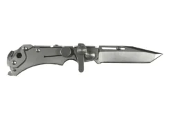 Couteau pliant multifonction Wildsteer W Pocket WPO01 lame tanto manche acier 11,7cm avec brise-vitre et coupe-sangle