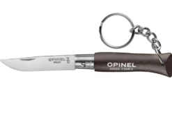 Couteau pliant Opinel Porte-clés Colorama n°04 lame 5cm manche charme noir brun