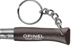 Couteau pliant Opinel Porte-clés Colorama n°04 lame 5cm manche charme noir brun