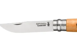 Couteau pliant Opinel Tradition Carbone n°06 lame 7cm manche hêtre