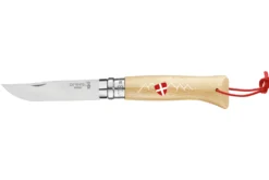 Couteau pliant Opinel Tradition Inox Le Savoyard n°08 lame 8,5cm manche hêtre