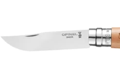Couteau pliant Opinel Tradition Gravures Velo n°08 lame 8,5cm manche hêtre