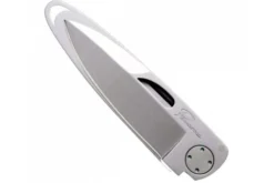 Couteau pliant Perceval Le T45 manche 10,5 cm tout inox