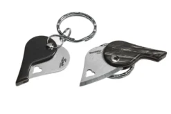 Couteau pliant porte-clés coeur LionSteel LionBeat 4.5cm