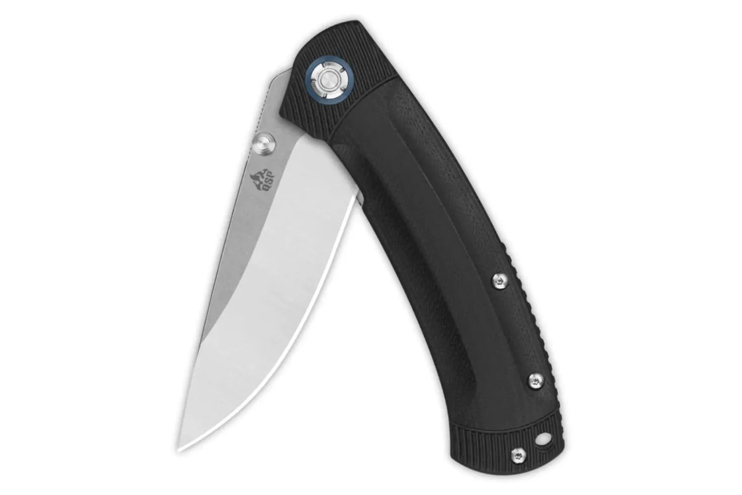 Couteau pliant QSP Copperhead 109A manche en G10 noir 12cm