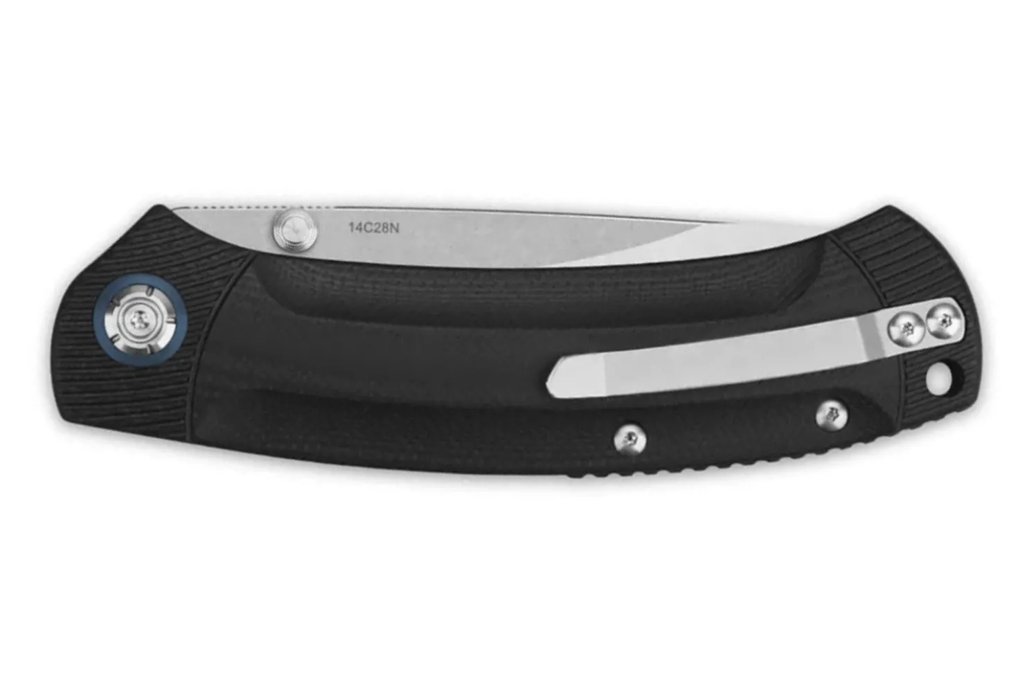 Couteau pliant QSP Copperhead 109A manche en G10 noir 12cm