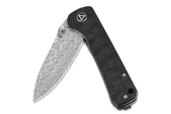 Couteau pliant QSP Hawk 131A manche en fibre de carbone gris 10,5cm