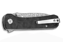 Couteau pliant QSP Hawk 131A manche en fibre de carbone gris 10,5cm