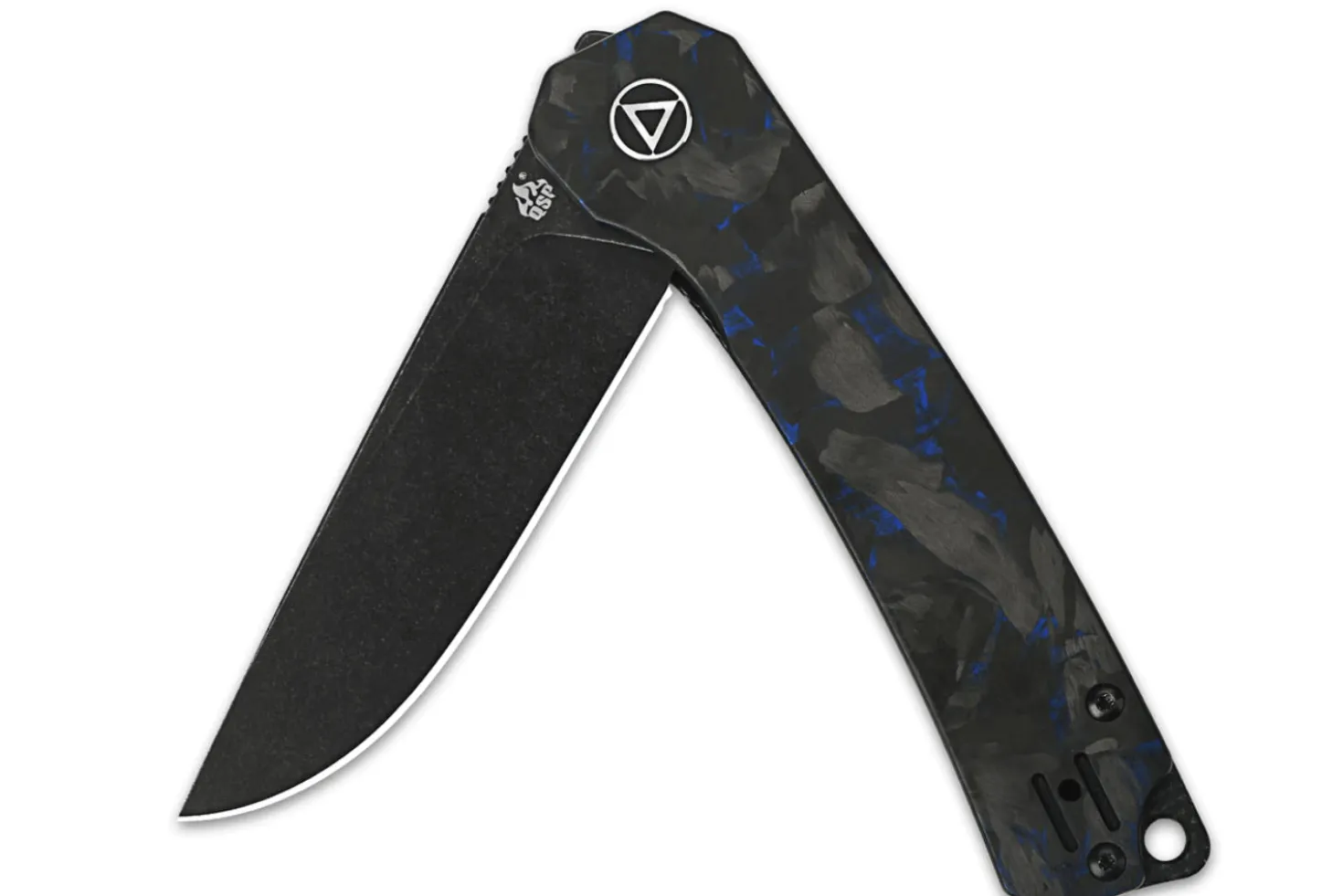 Couteau pliant QSP Osprey 139G2 manche en carbone et G10 noir 10,8cm