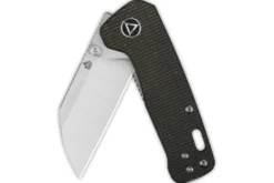 Couteau pliant QSP Penguin mini 130XSA manche en micarta noir 8,2cm