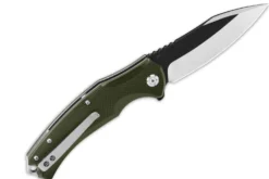 Couteau pliant QSP Snipe 121B manche en G10 vert 12cm