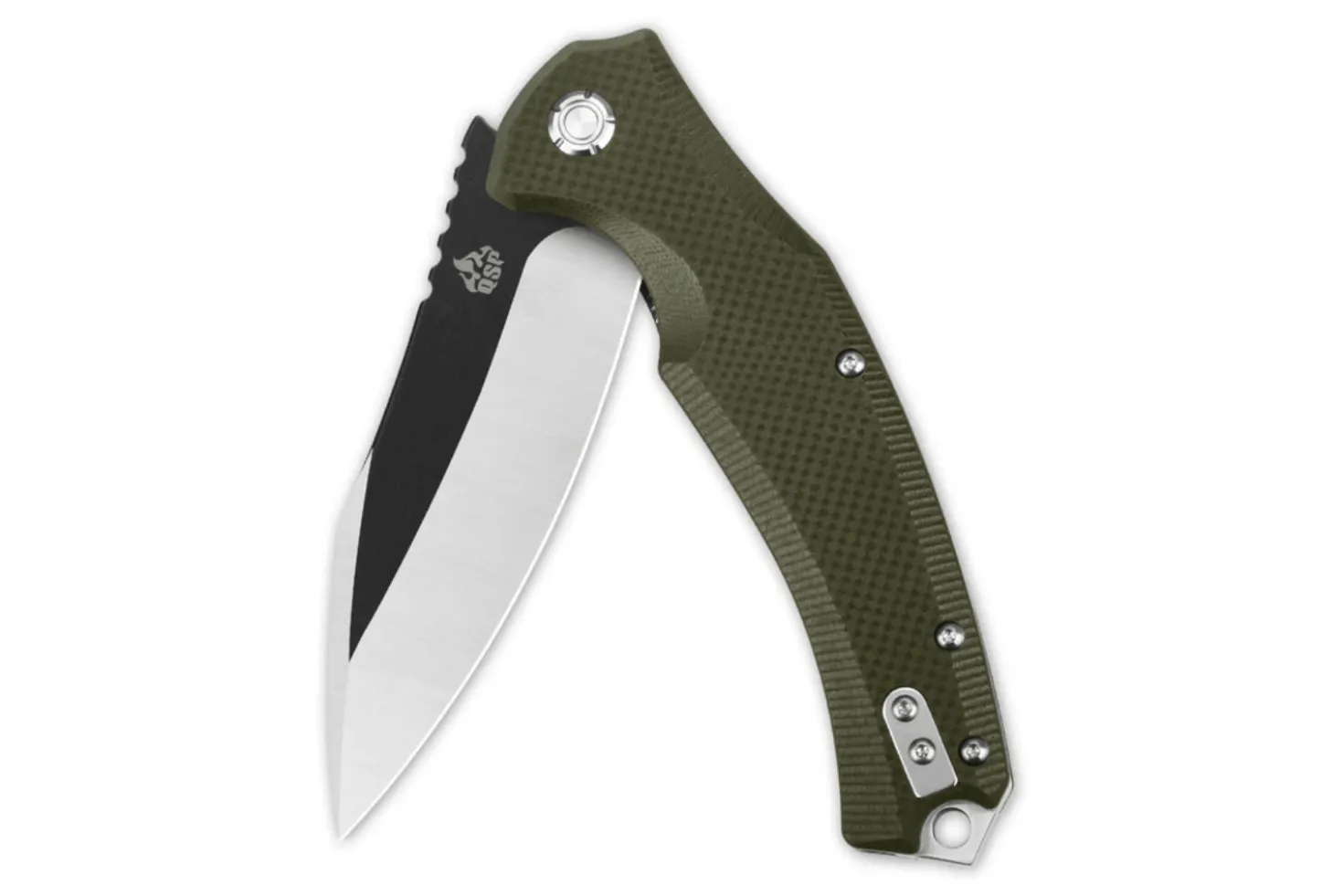 Couteau pliant QSP Snipe 121B manche en G10 vert 12cm