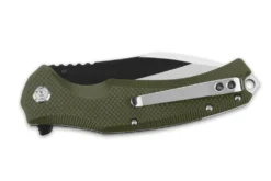 Couteau pliant QSP Snipe 121B manche en G10 vert 12cm