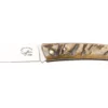 Couteau pliant Salamandra manche corne brute 9cm