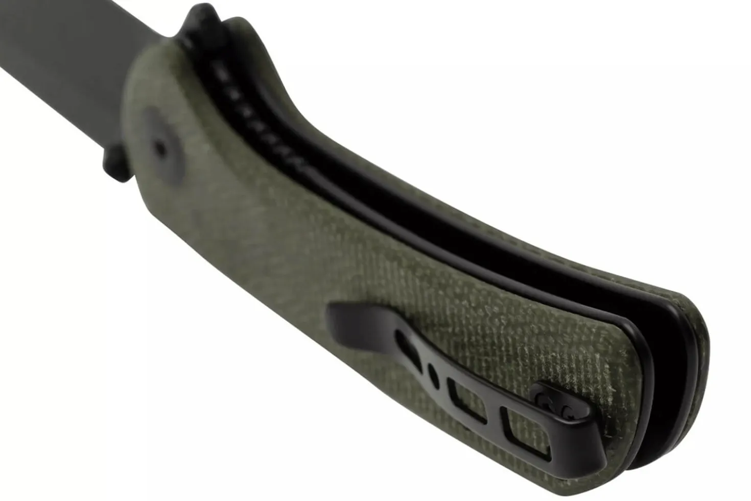 Couteau pliant Sencut Fritch S220141 manche en micarta vert 10,2cm
