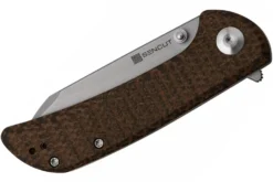 Couteau pliant Sencut Fritch S220143 manche en micarta marron 10,2cm