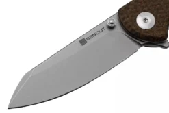 Couteau pliant Sencut Fritch S220143 manche en micarta marron 10,2cm