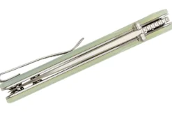 Couteau pliant Sencut Sachse S210074 manche en G10 vert naturel 11cm