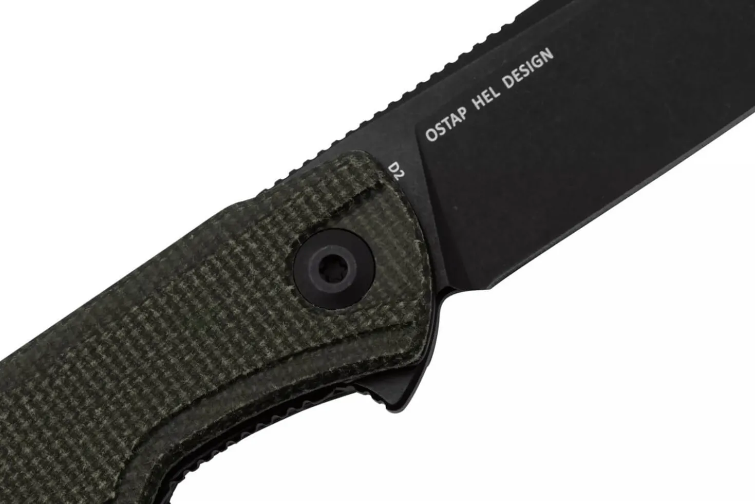 Couteau pliant Sencut Scitus S210423 manche en micarta vert foncé 11,5cm